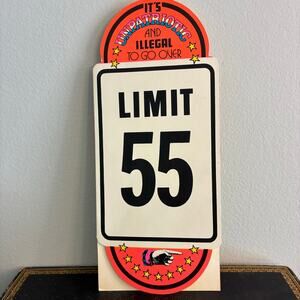 Vintage Funny Birthday Card Speed Limit 55 Humor With Envelope